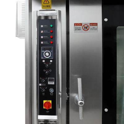 460*720mm Tray Szie 380v Rotary Gas Oven For Industrial Bakery Equipment