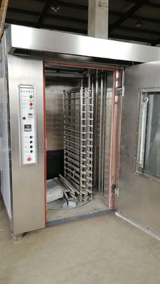 32 ট্রে 3N380V রোটারি ওভেন শিল্প বেকারি সরঞ্জাম